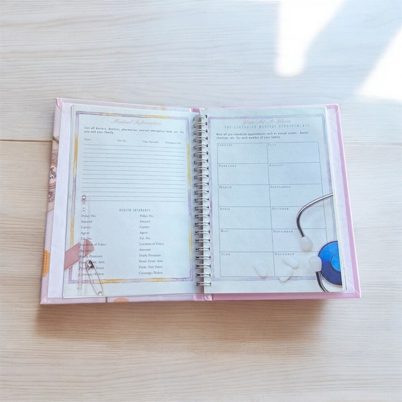 2/$25 NEW Everything In Its Place A Household Journal '92 Spiral Hard Cover Book - Picture 9 of 9